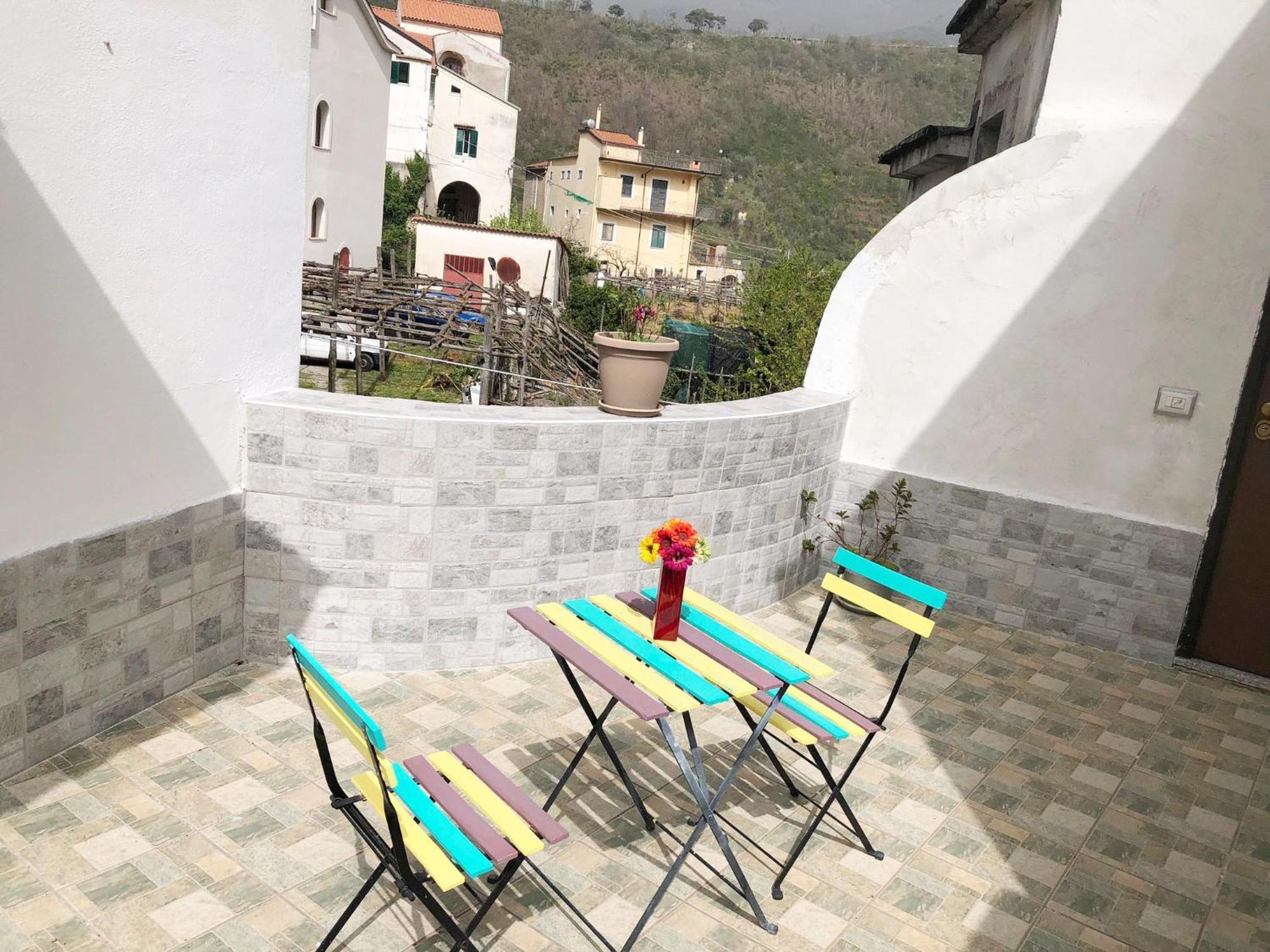 Amalfi Coast Casa Vacanze Marino Tramonti Esterno foto
